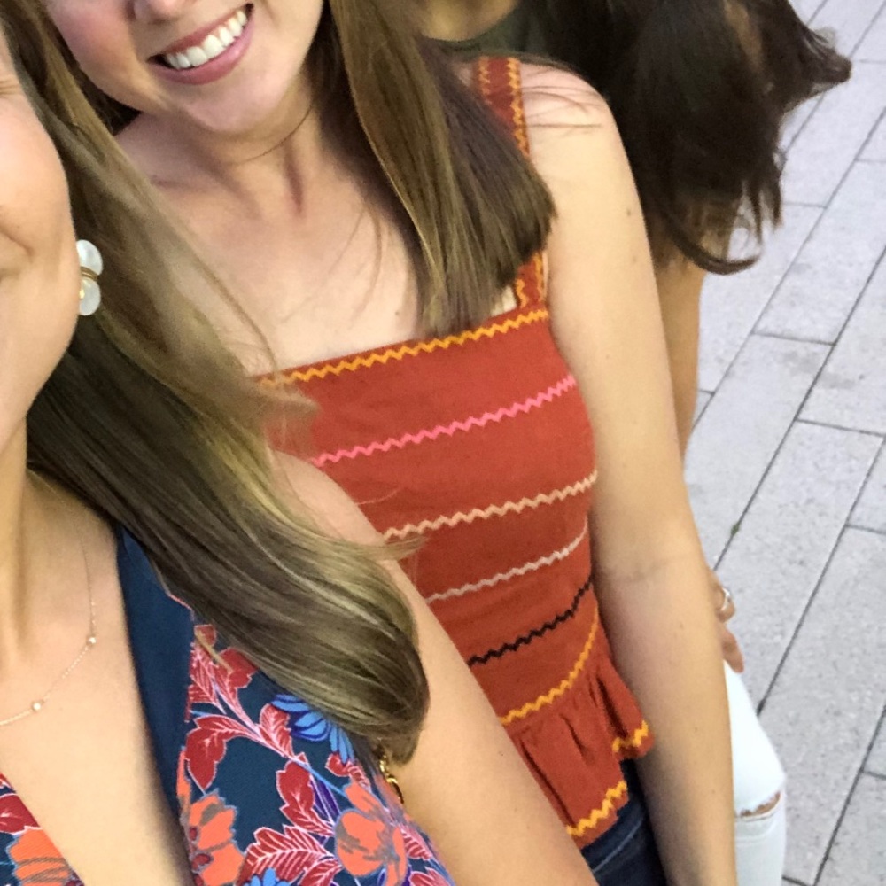 Forever 21 Ruffle Tank Top - Picture 4 of 4